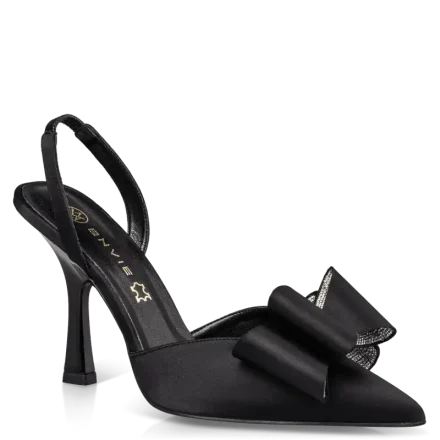 BOW-SLINGBACK PUMPS