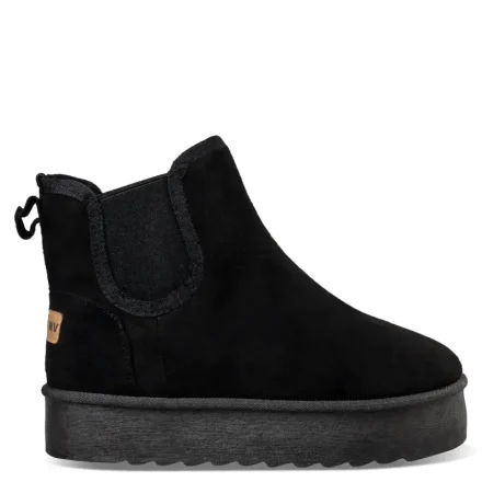 FAUX SHEARLING BOOTIES